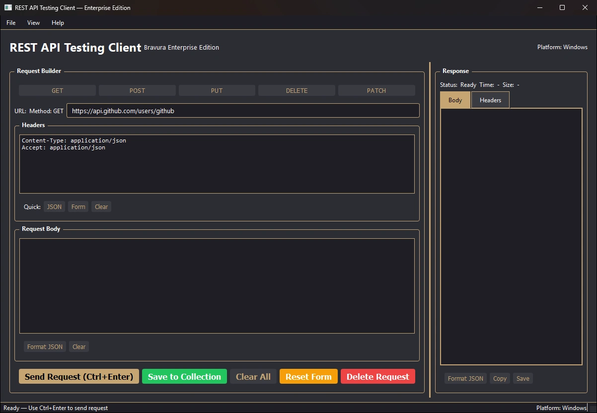 API Testing Client